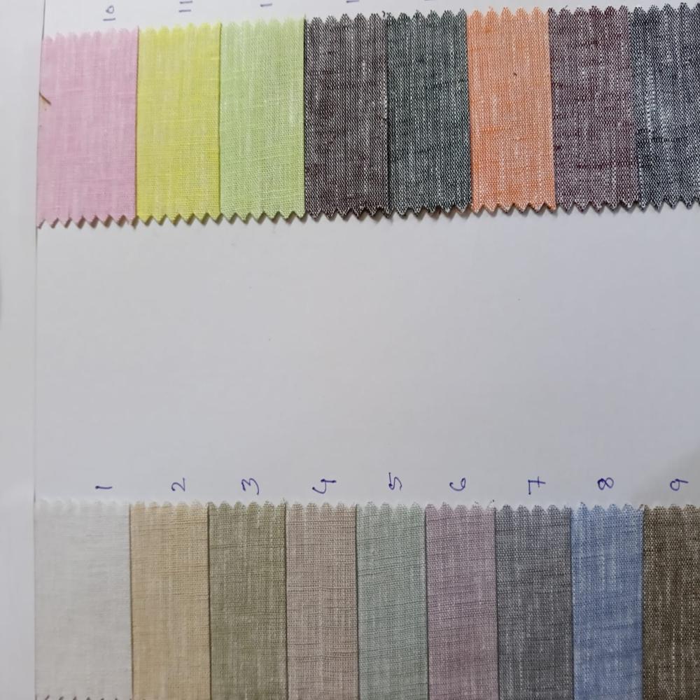 TORA COTTON LINEN SHIRTING FABRIC