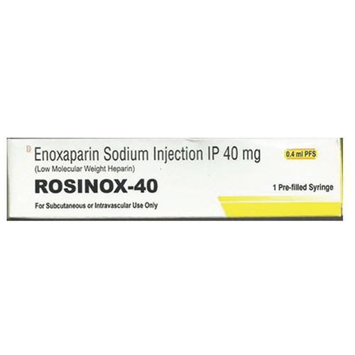 40mg Enoxaparin Sodium Injection IP