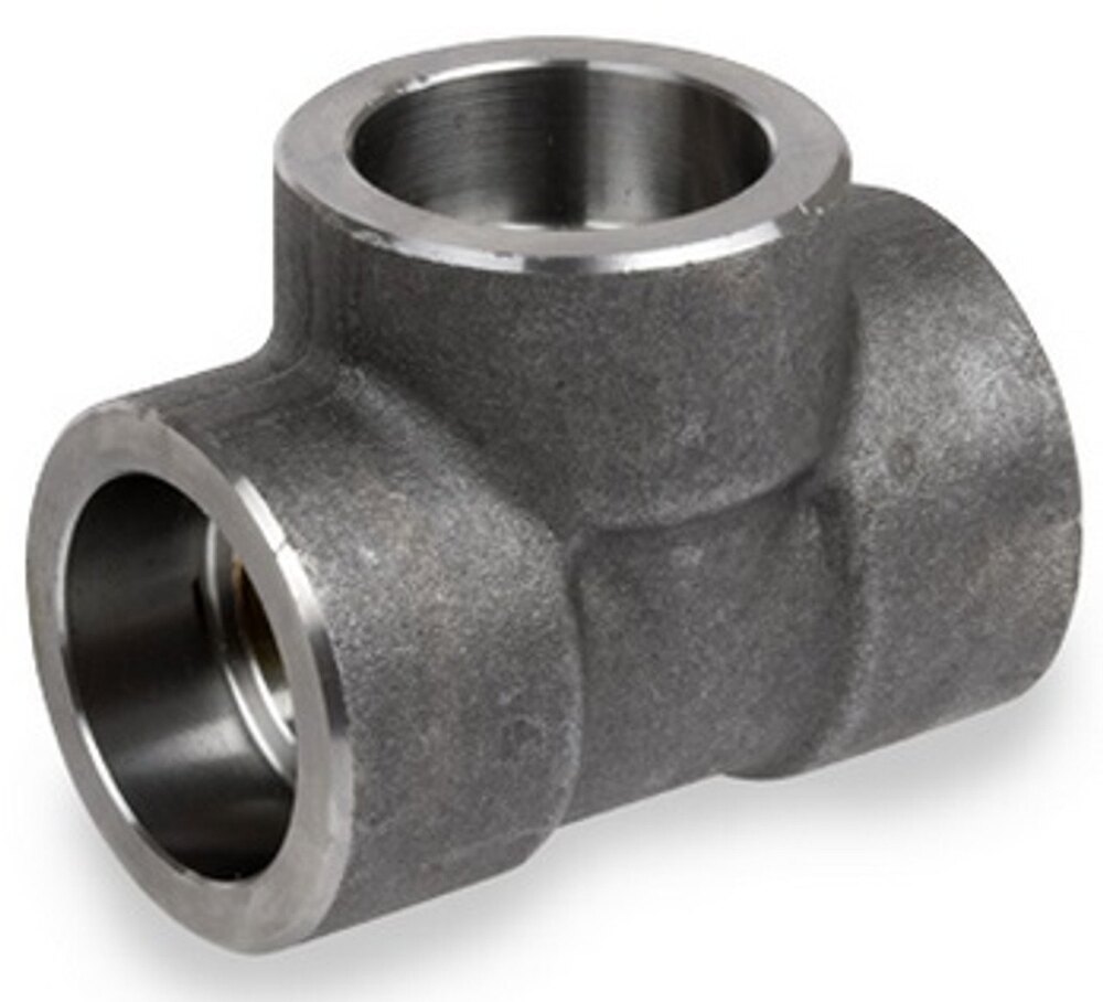 Cs Socket Weld Tee - Coating Type: Black Painted