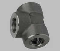 Cs_as Threaded Tee - Coating Type: Electro-galvanized / Black Paint