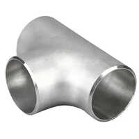Stainless Steel Buttweld Tee - Coating Type: Uncoated / As Per Customer Request