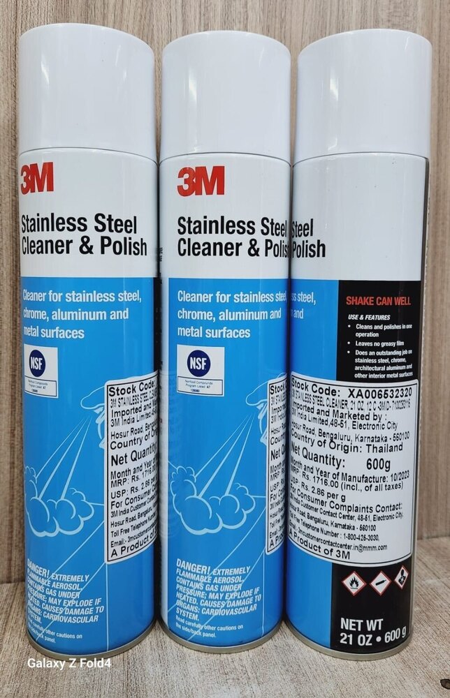 3M Stainless Steel Cleaner And Polish