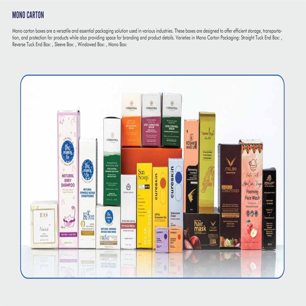 Custom Product Packaging Boxes - Color: Multicolor