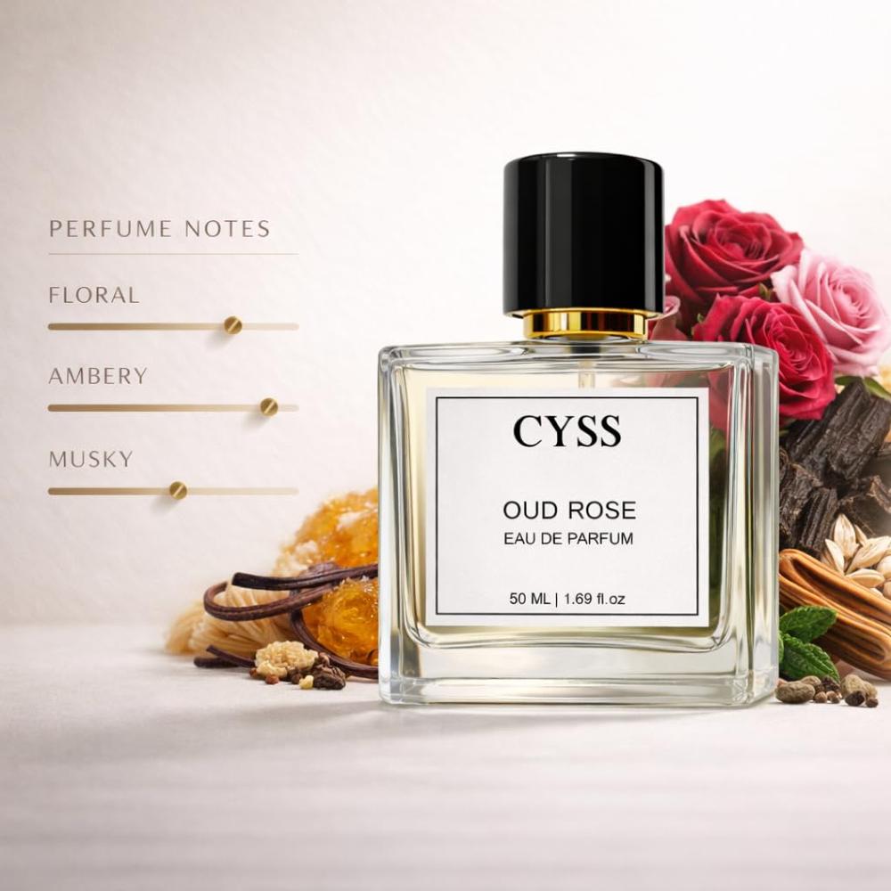 CYSS ROYAL ROSE Long Lasting Unisex Perfume 50 ML