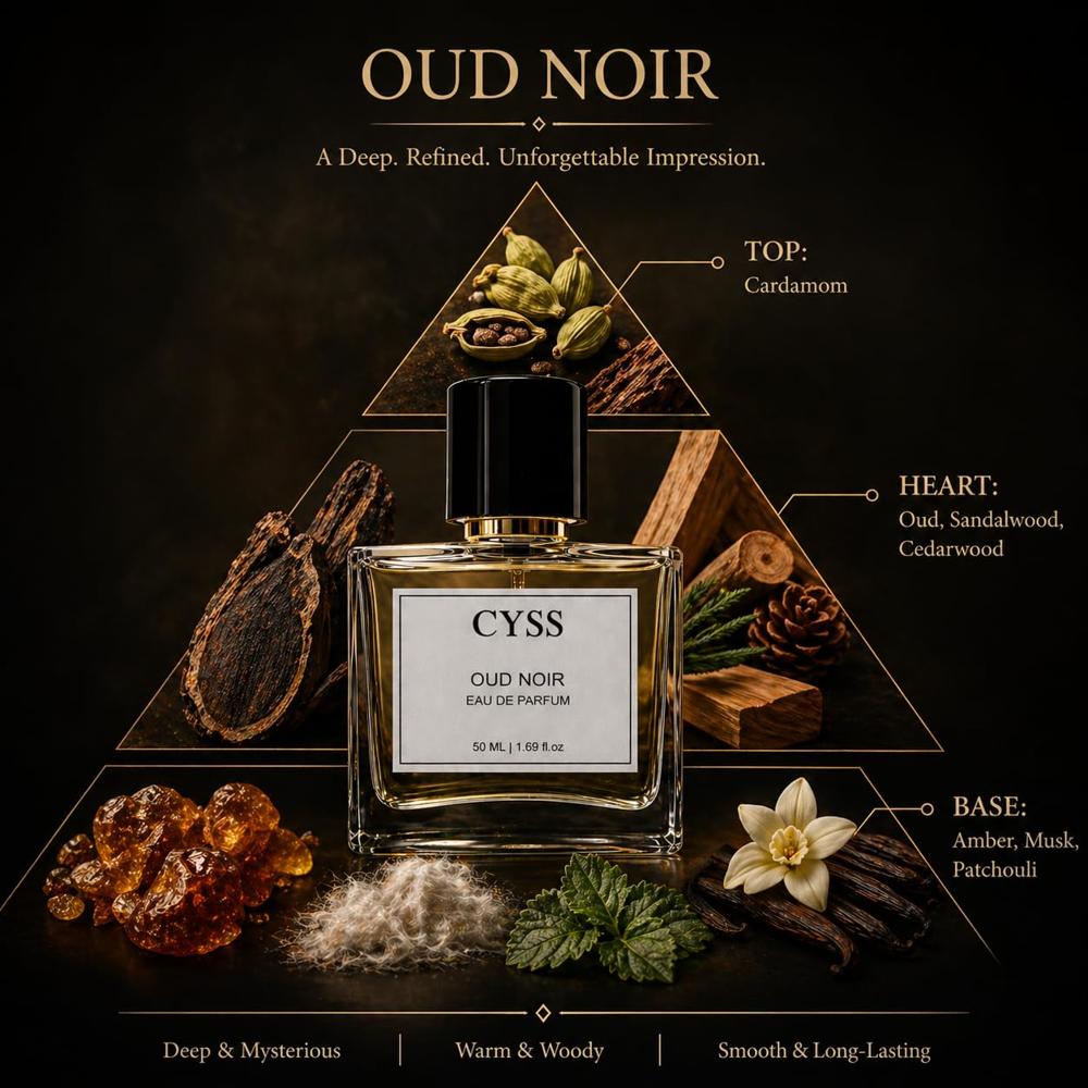 CYSS OUD NOIR Eau De Parfum for Men & Women 50 ML
