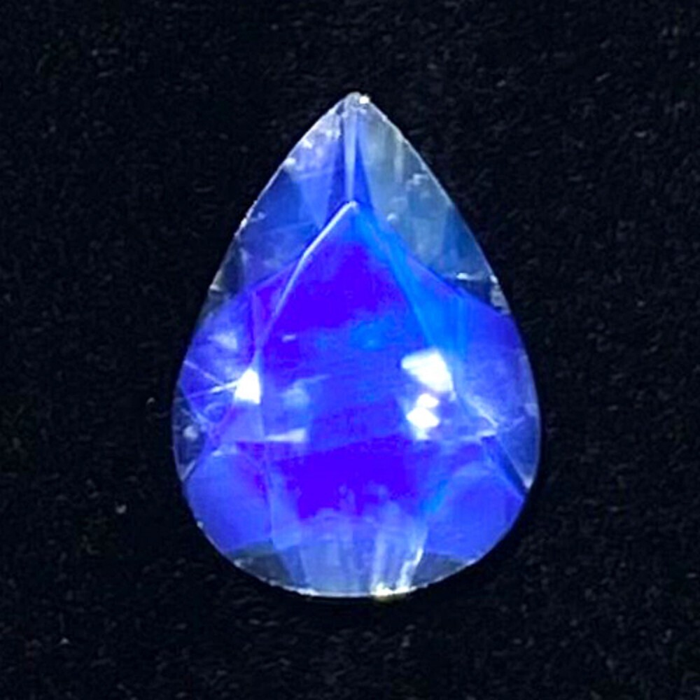 Pear Cut Blue Moonstone Gemstone