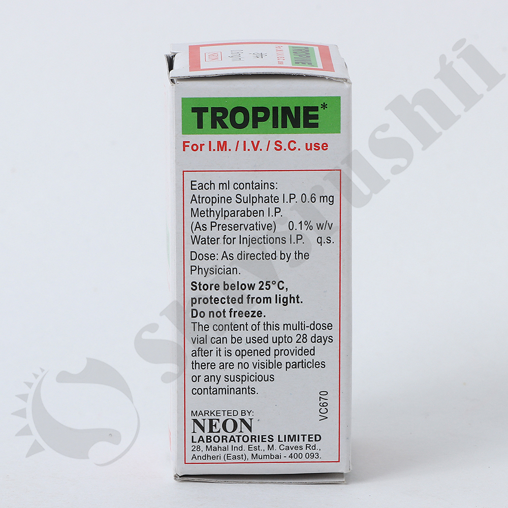 TROPINE INJ 10ML