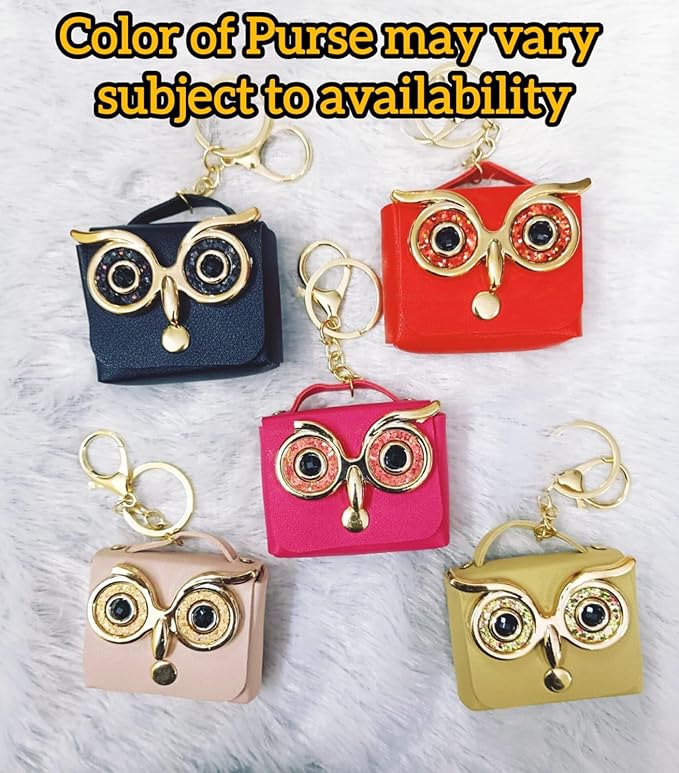 Owl Eye Handbag Keychain