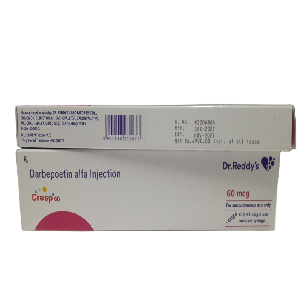 Cresp 60mcg - Darbepoetin Alfa Injection