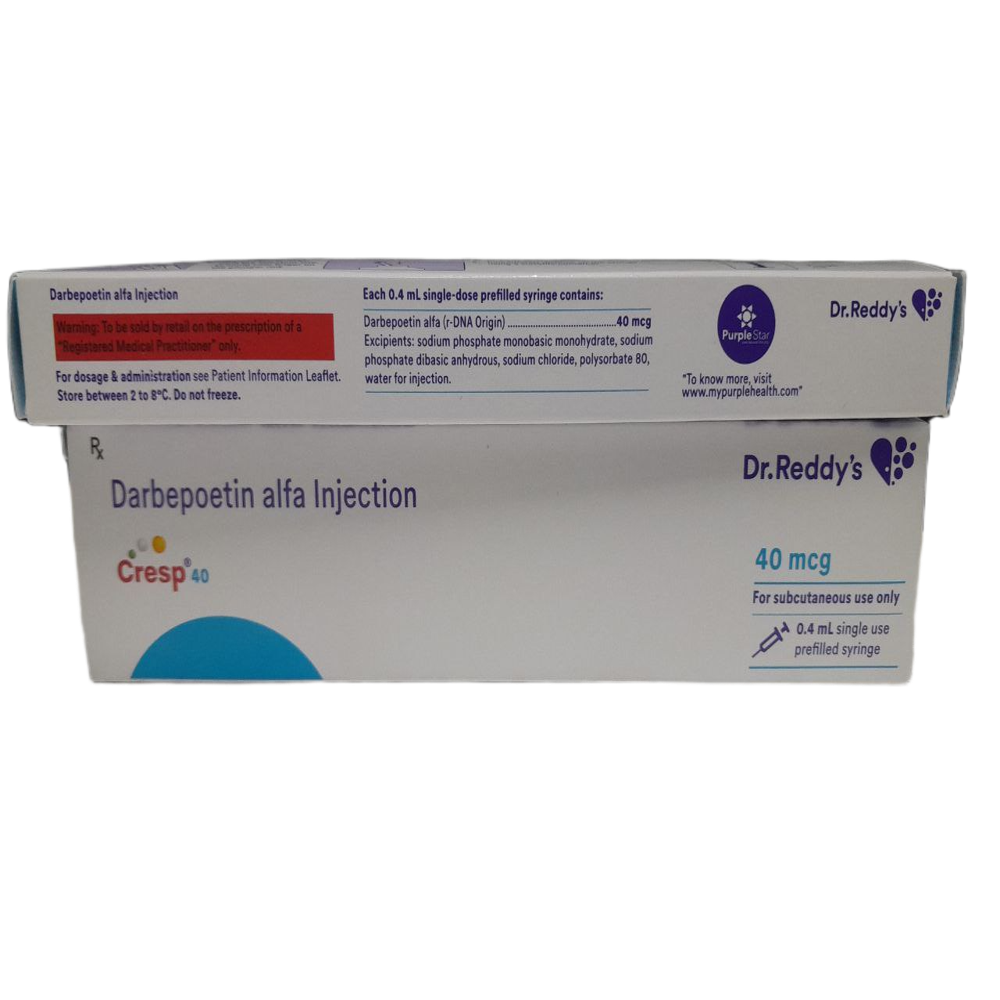 Cresp 40mcg - Darbepoetin Alfa Injection