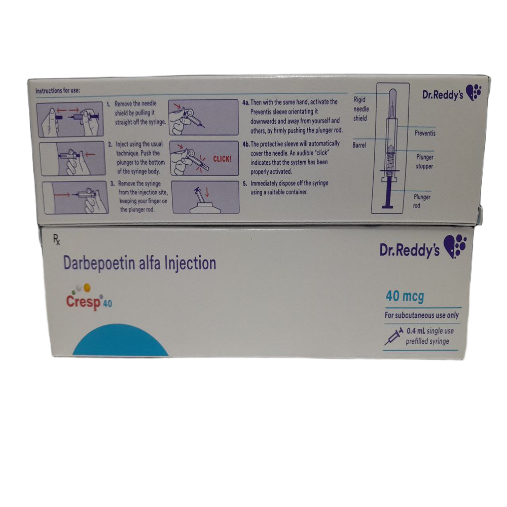 Cresp 40mcg - Darbepoetin Alfa Injection