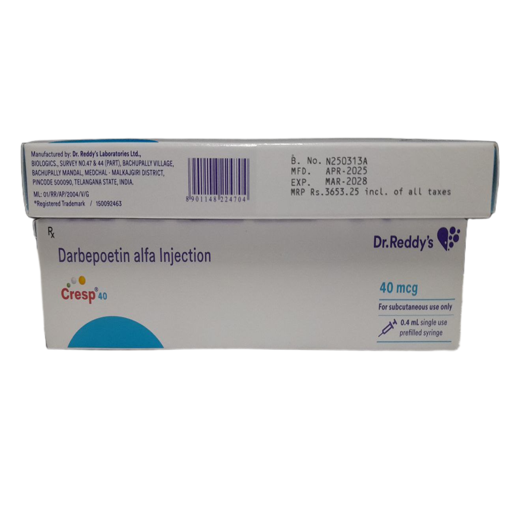 Cresp 40mcg - Darbepoetin Alfa Injection