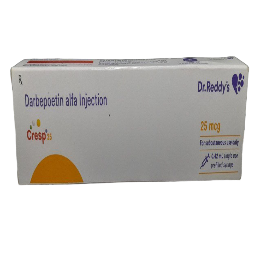 Cresp 25mcg - Darbepoetin Alfa Injection