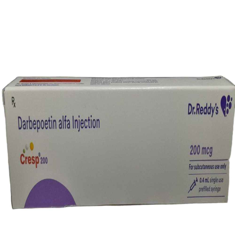 Cresp 200mcg - Darbepoetin Alfa Injection