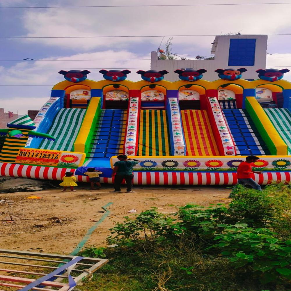 6 Gate Mickey Mouse Bouncy Slide
