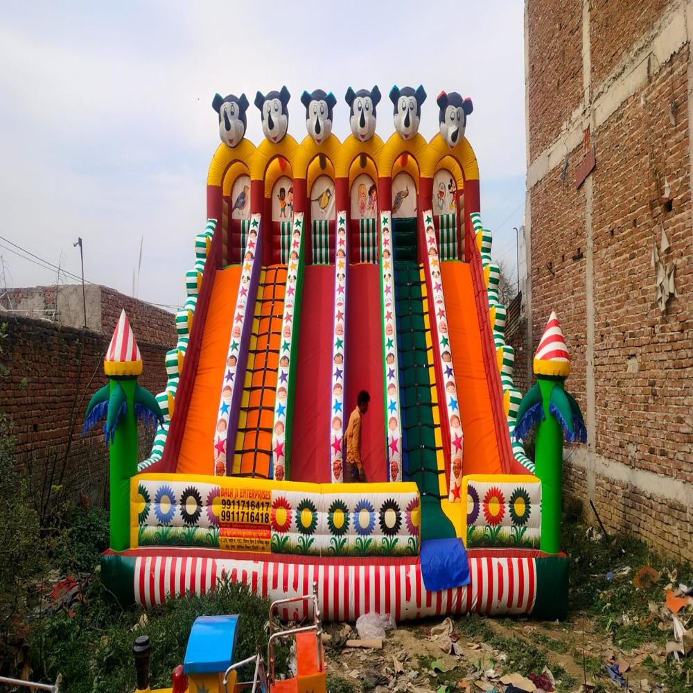 6 Gate Mickey Mouse Bouncy Slide