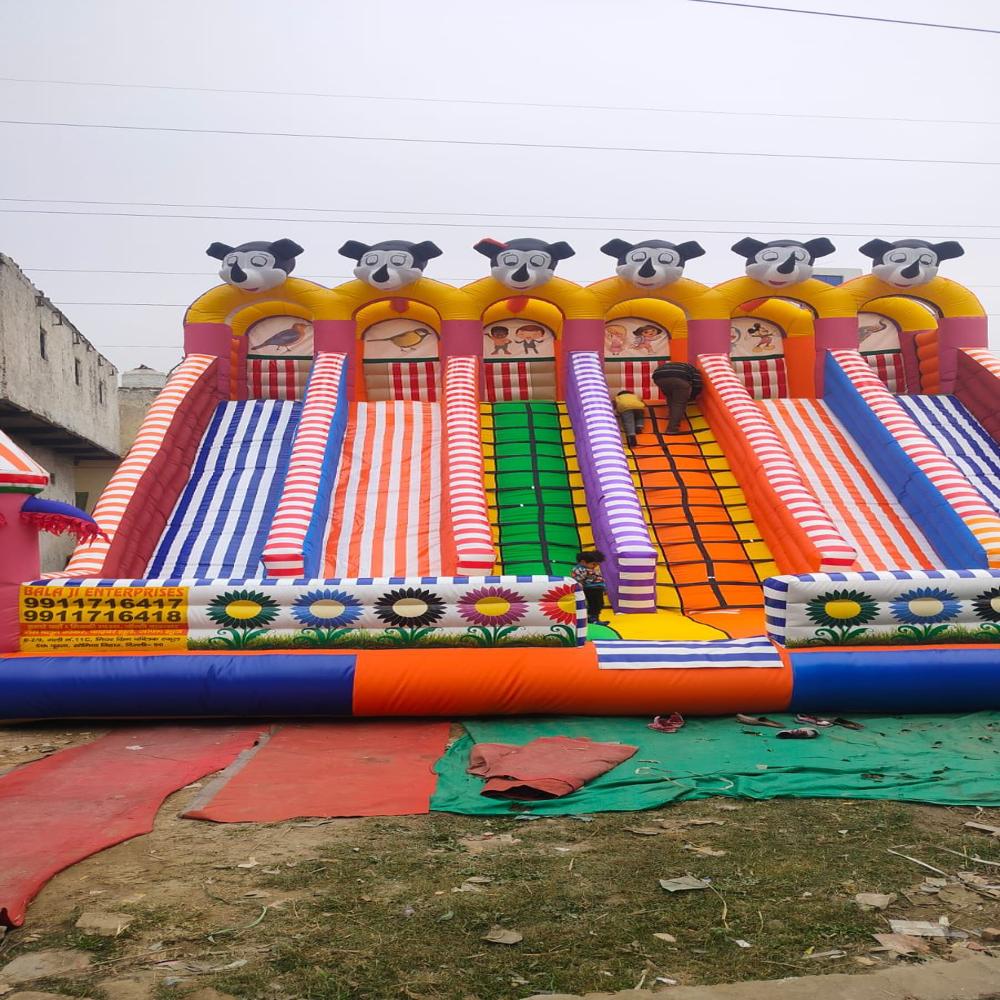 6 Gate Mickey Mouse Bouncy Slide