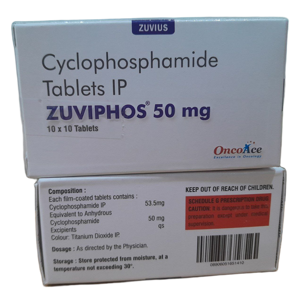 Zuviphos 50mg - Cyclophosphamide Tablets