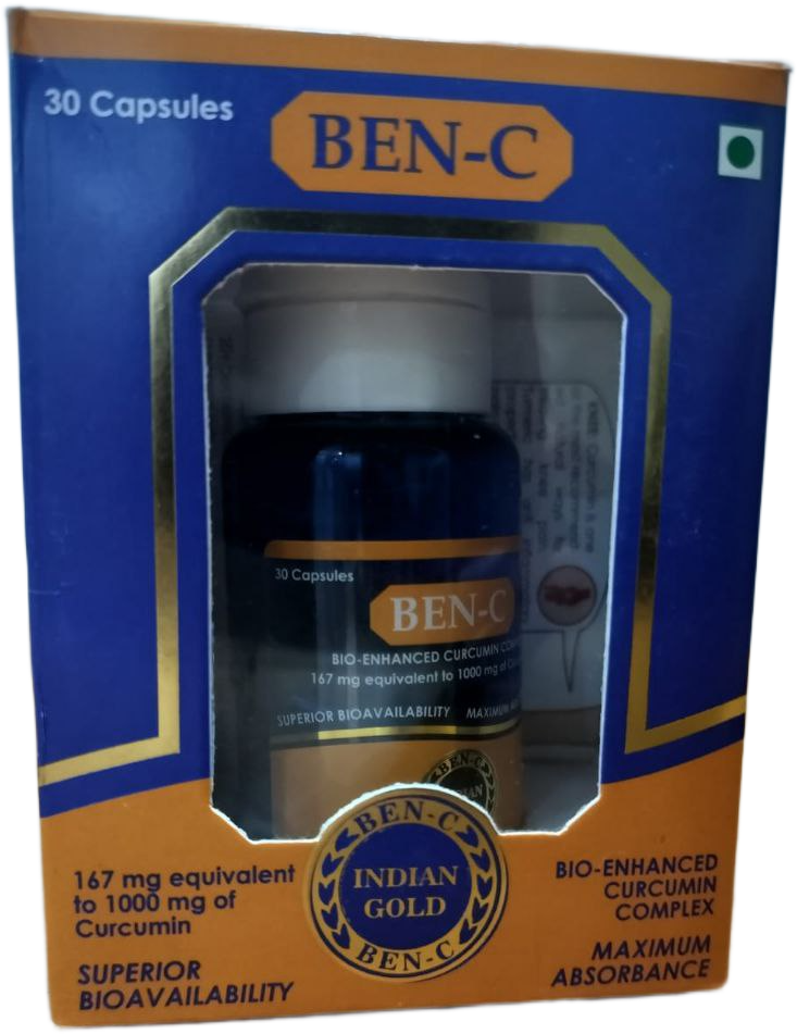 Ben-C 167/1000mg - Curcumin Capsules