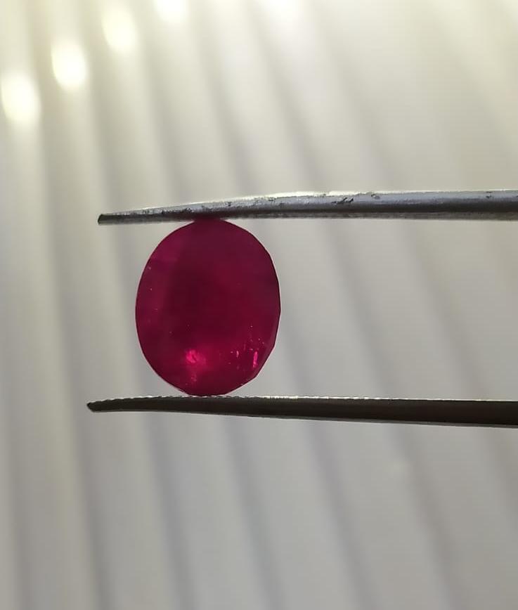 4 Ct Unheated Natural African Ruby