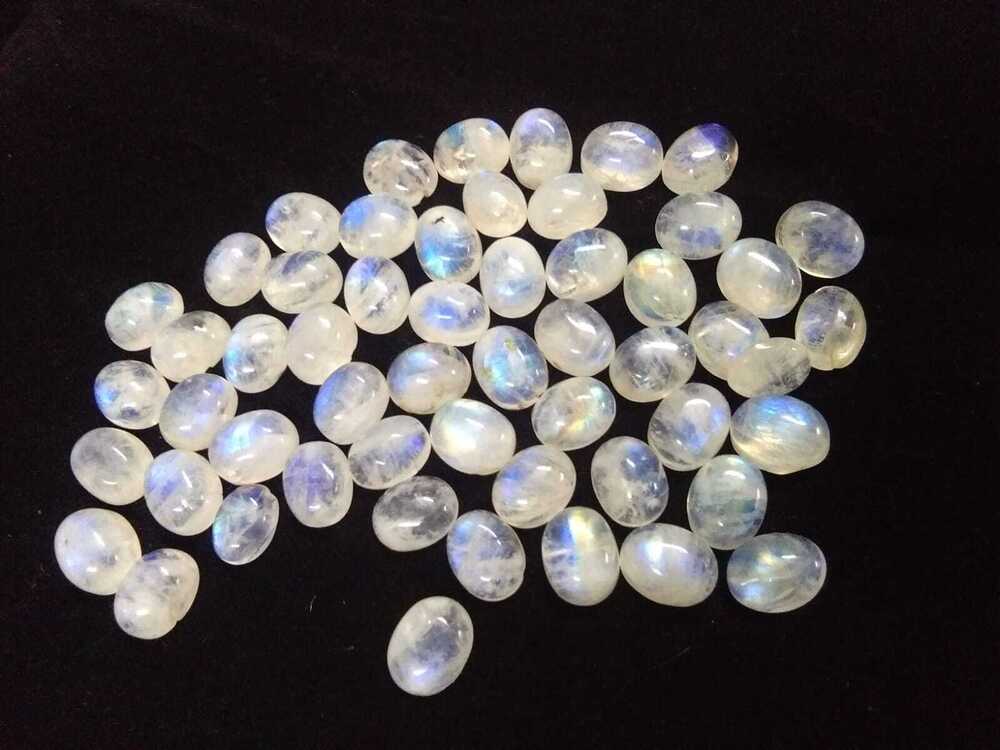 Natural Moonstone Or White Rainbow Lot