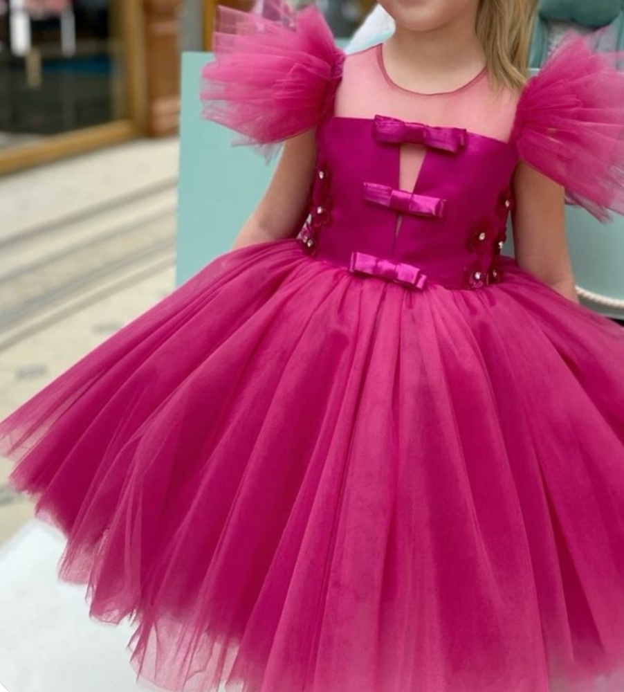 Pink Designer Frock
