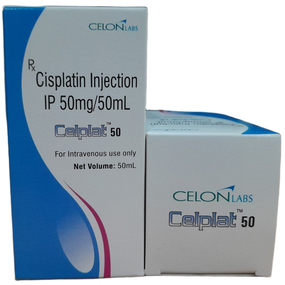 Celplat 50mg - Cisplatin Injection