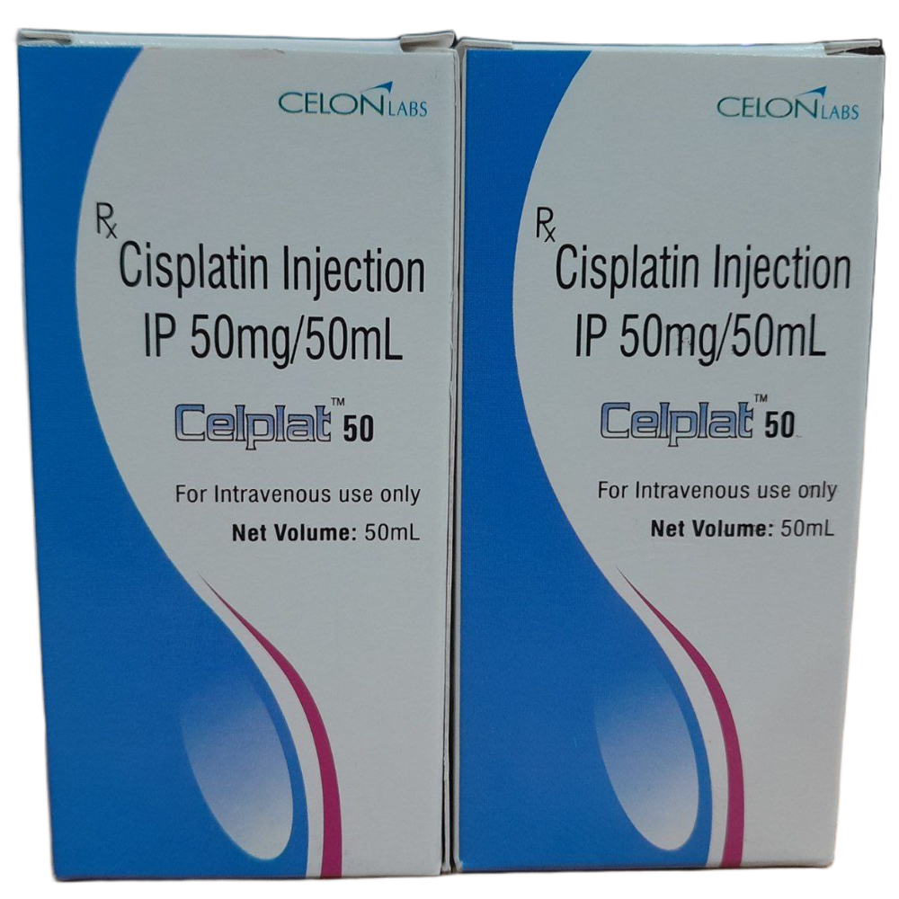 Celplat 50mg - Cisplatin Injection