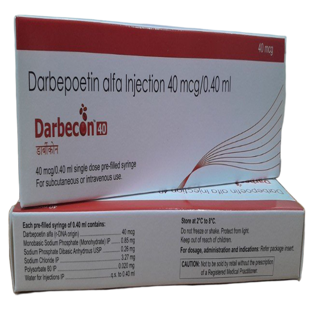 Darbecon 40mcg - Darbepoetin Alfa Injection