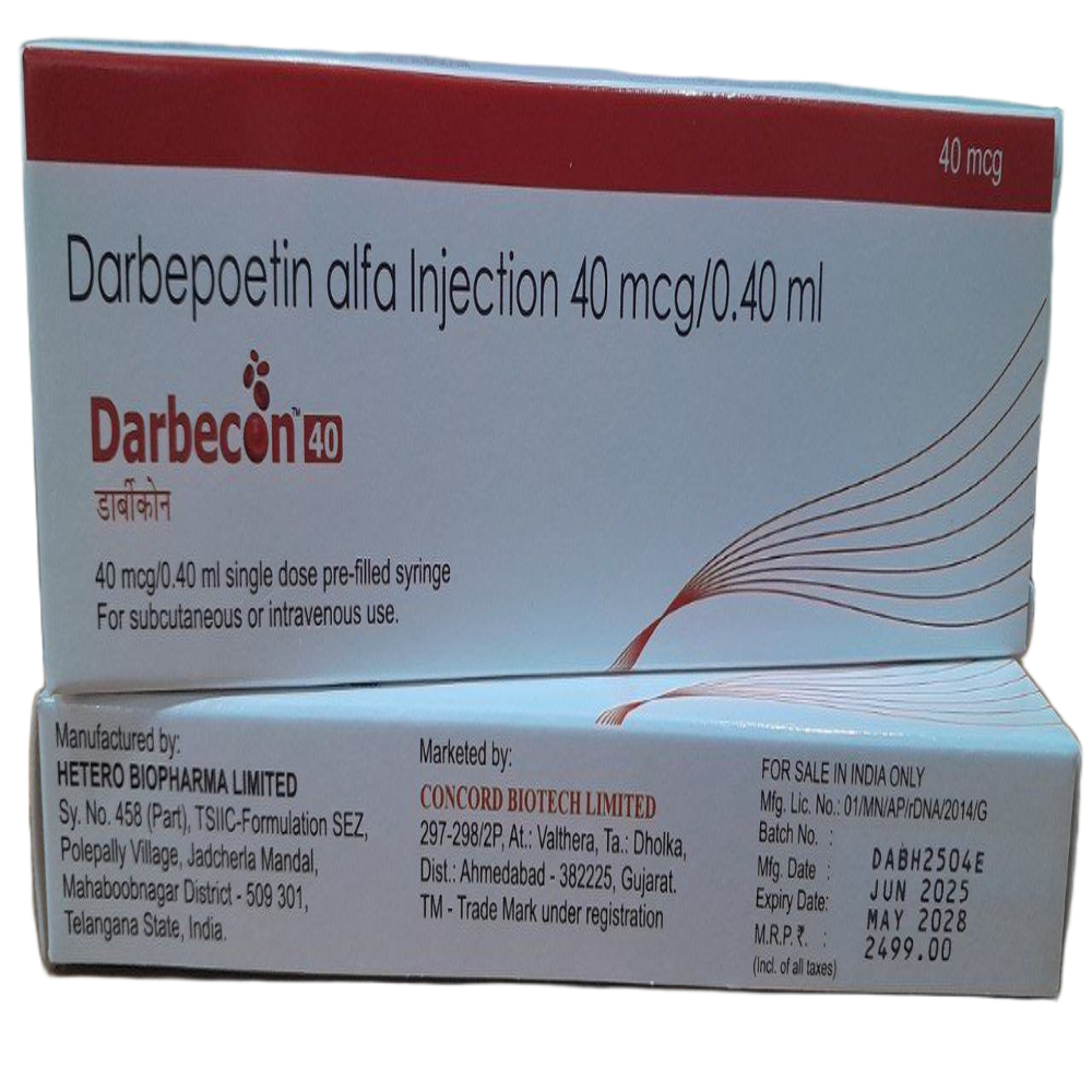 Darbecon 40mcg - Darbepoetin Alfa Injection