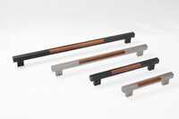 Aluminum Pull Handles - 150mm X 22mm Silver Anodized Matte, Chamfered Edges, Corrosion Resistant, Screw Mounted