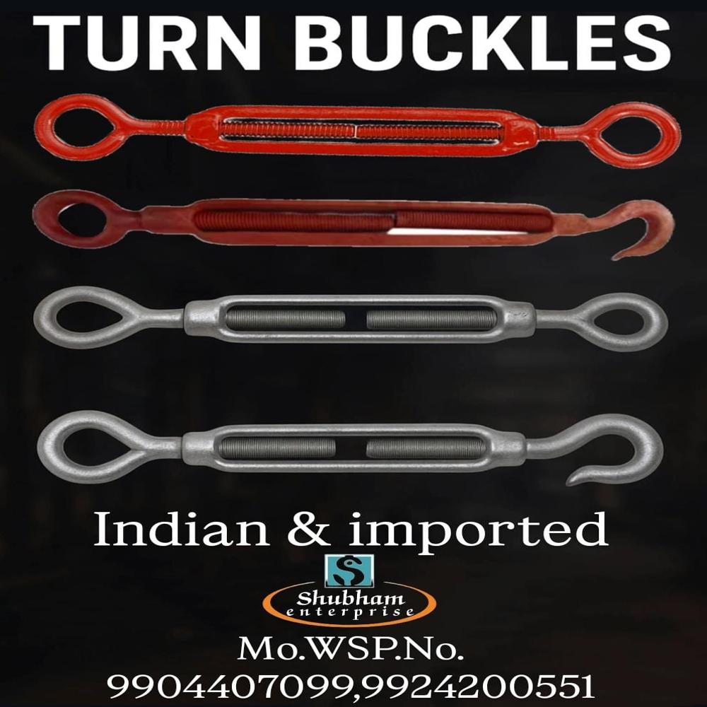Turn Buckles - INDIAN OR IMPORTED , 8 MM TO 52 MM