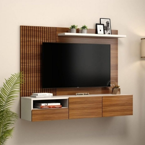 Wooden TV Unit Interior Design