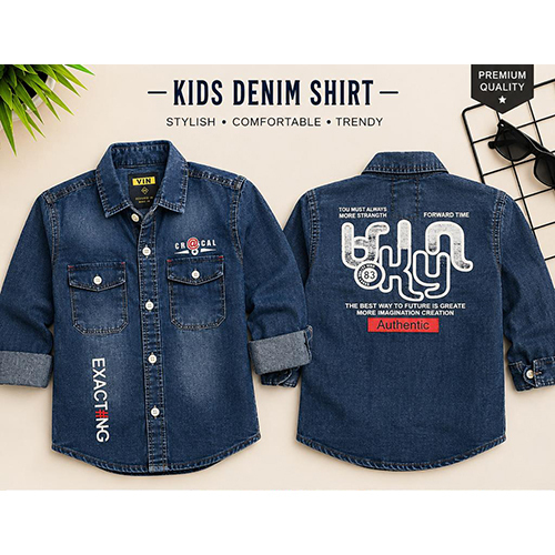 Kids Denim Shirt