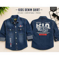Kids Denim Shirt - Age Group: 5-12 Years