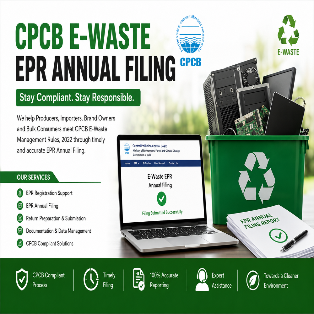 CPCB E-WASTE EPR ANNUAL FILING