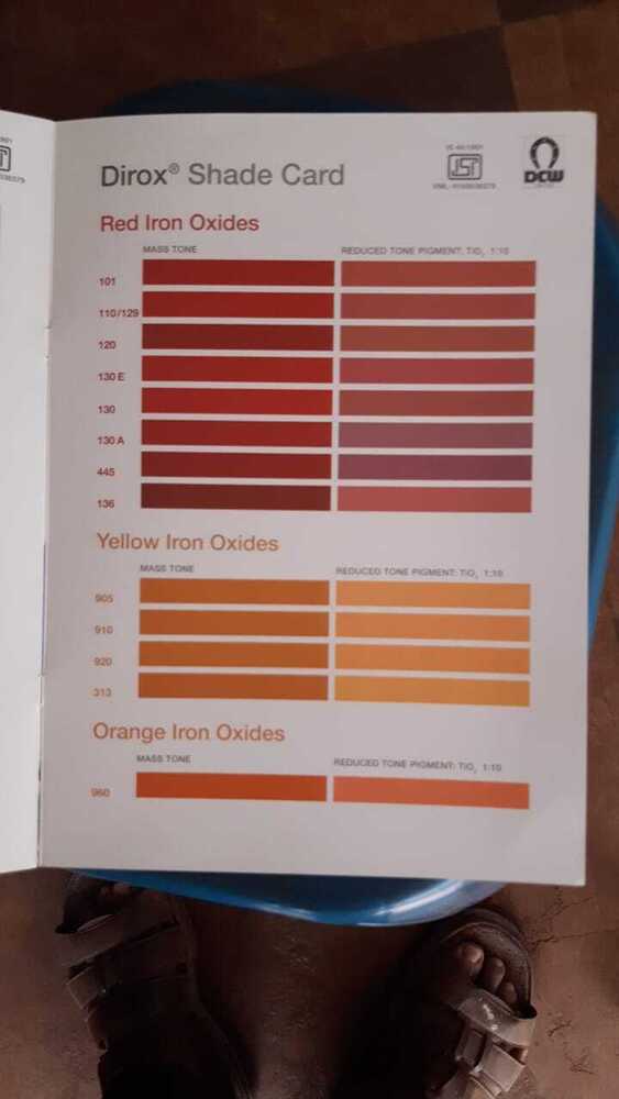 Yellow Iron Oxide - Color: Any Color