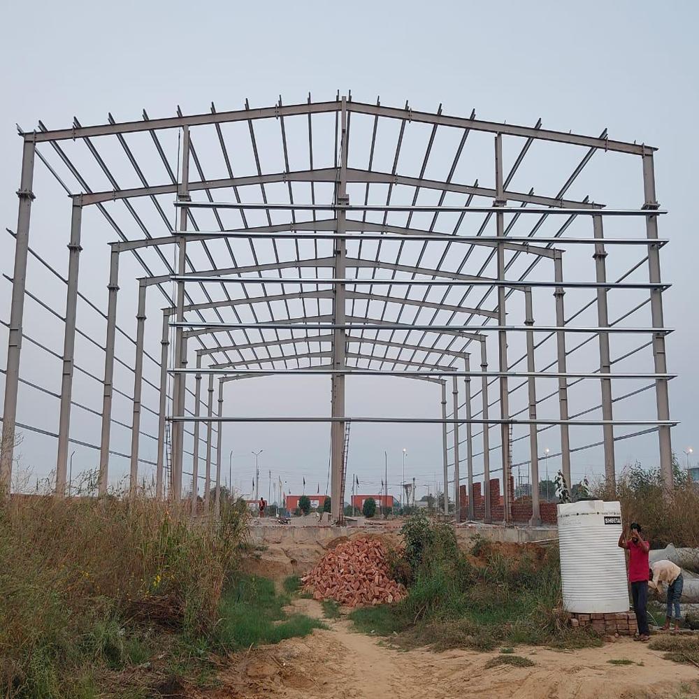 Industrial Warehouse Steel Structure - Color: Customised