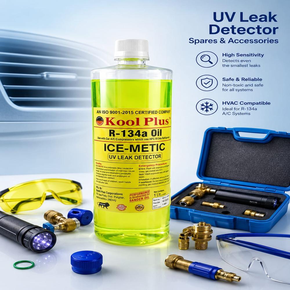 500ml R-134a Value Auto Air Conditioning Oil - Ash %: <0.01%
