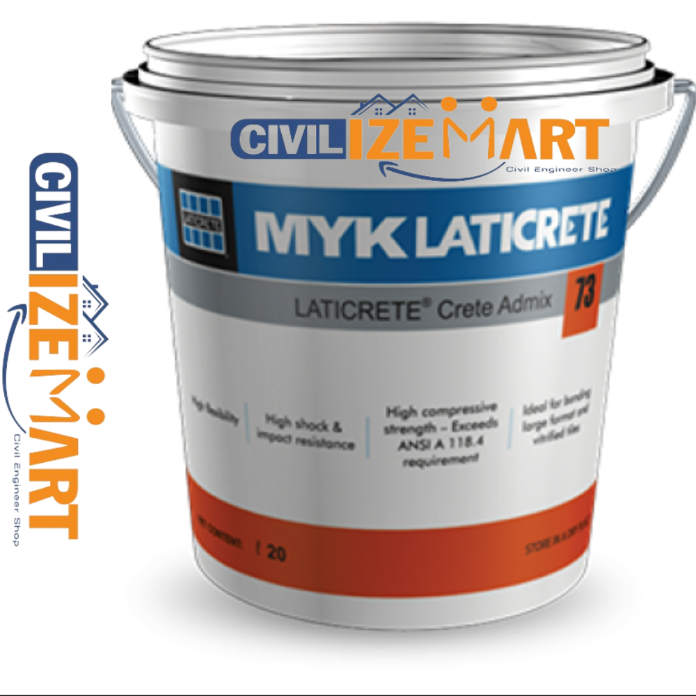 MYK Laticrete 73 Latex Crete admix Tile Adhesive 