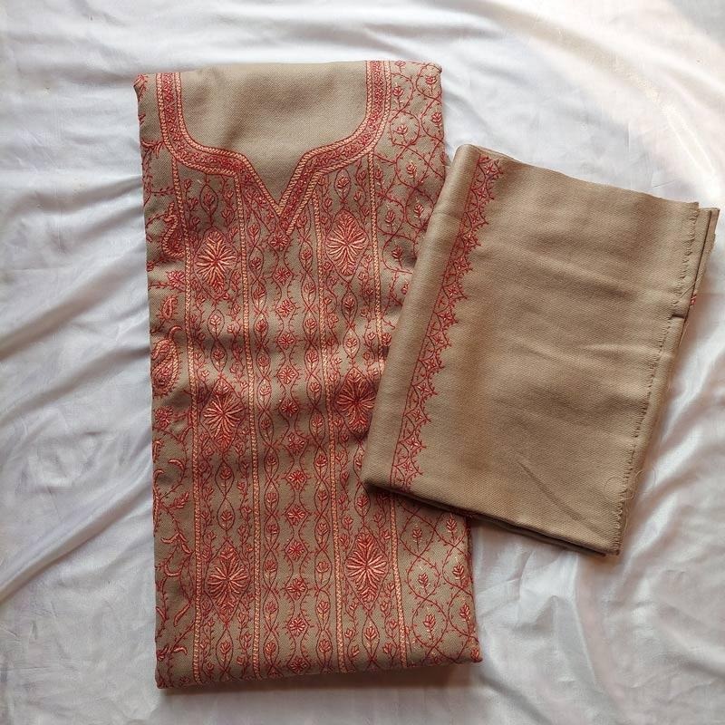 Ladies Embroidery Woolen Suits