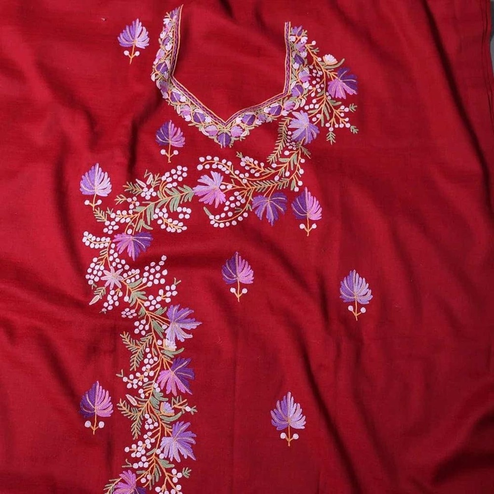 Ladies Embroidery Woolen Suits