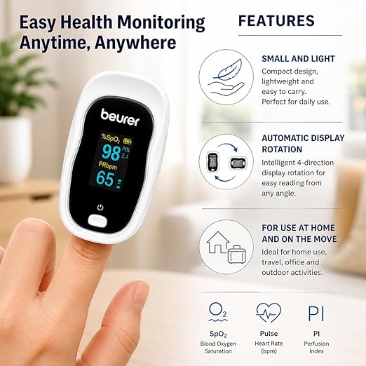 PO 20 Pulse Oximeter with PI