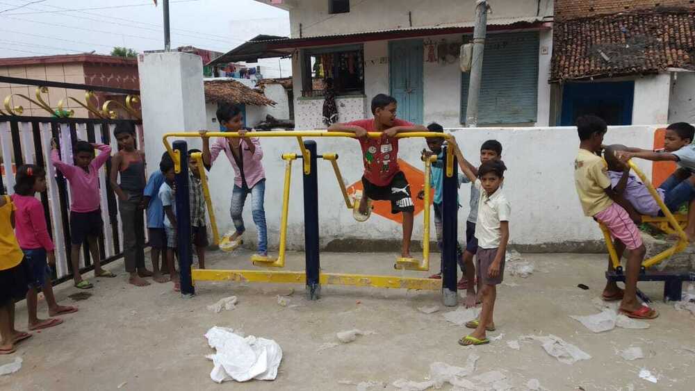 Outdoor Double Air Walker
