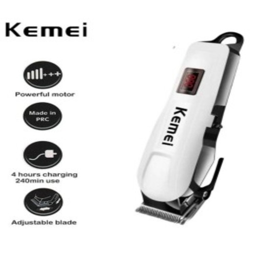 Kemei Km-809A Rechargeable Hair Clipper - Automation Grade: No