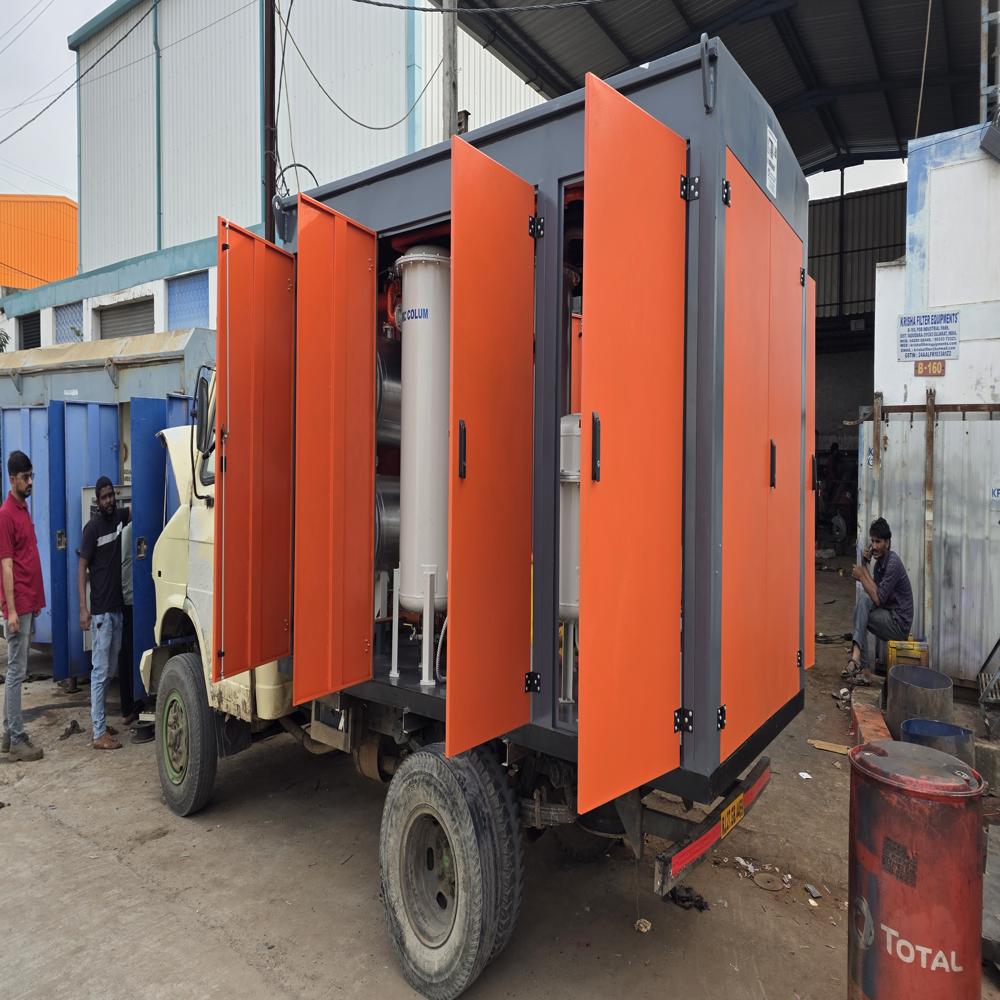 Mobile Type Transformer Oil Filter Machine