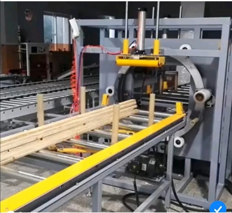 Automatic Profile Stretch Wrapping Machine