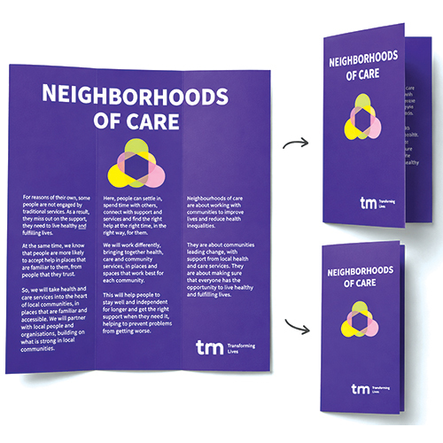 Fold Brochure Designing And Printing Service