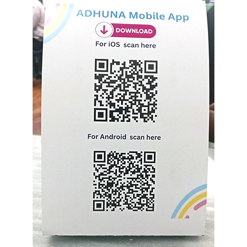 Tent Table Display Paper Card