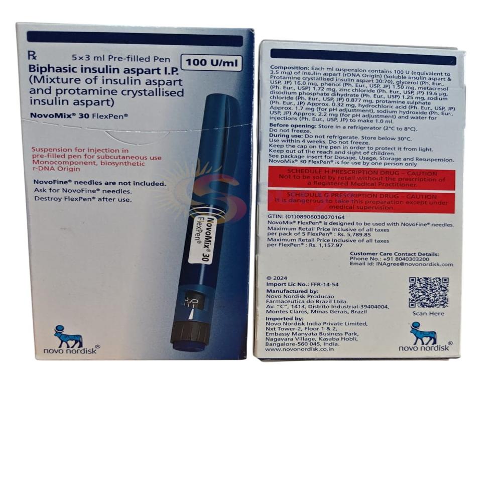 Novomix 30 Penfill 100IU